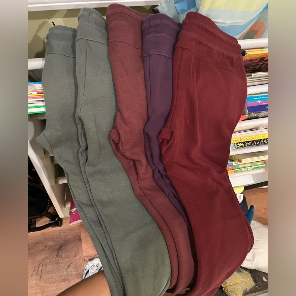 GAP Green and Purple Sweatpants Athletic Joggers - Picture 4 of 4